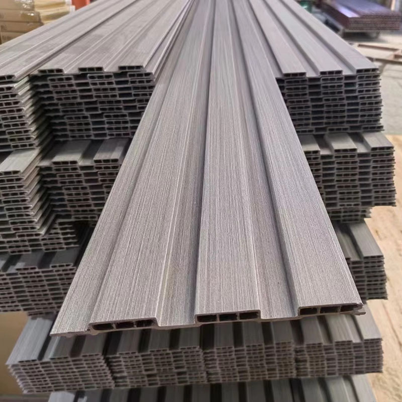 แผงผนังร่อง WPC